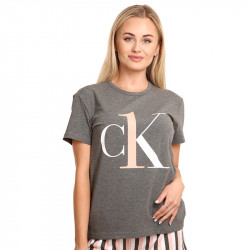 Damen T-Shirt CK ONE grau (QS6436E-1XQ)
