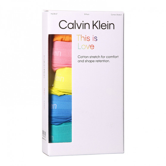 5PACK Herren Slips Calvin Klein mehrfarbig (NB2040A-1DE)