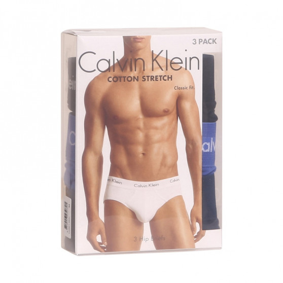 3PACK Herren Slips Calvin Klein mehrfarbig (U2661G-4KU)
