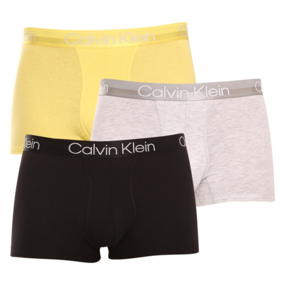 3PACK Herren Klassische Boxershorts Calvin Klein mehrfarbig (NB2970A-1RN)