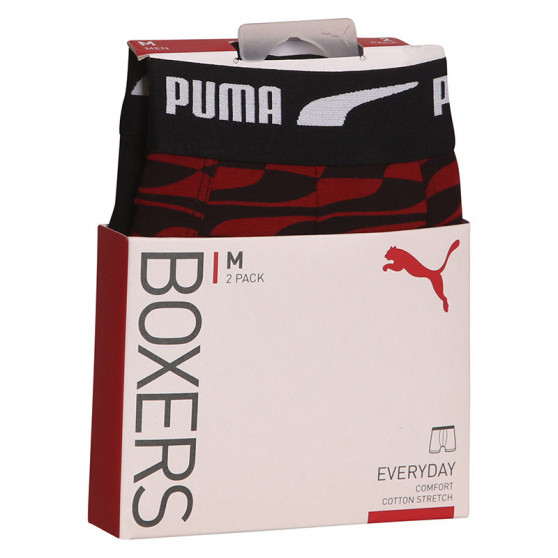 2PACK Herren Klassische Boxershorts Puma mehrfarbig (701219365 004)