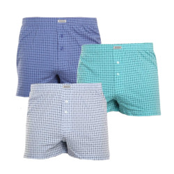 3PACK Herren Boxershorts Andrie mehrfarbig (PS 5641)