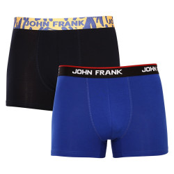 2PACK Herren Klassische Boxershorts John Frank mehrfarbig (JF2BHYPE04)