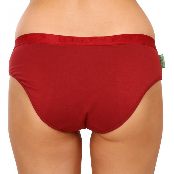 Menstruationsslips für Damen Bodylok Bambus rot (BD2206)