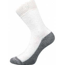 Warme Socken von Boma weiß (Sleep-white)