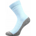 Warme Socken von Boma hellblau (Sleep-lightblue)