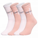 4PACK Damen Socken Calvin Klein mehrfarbig (701219844 002)