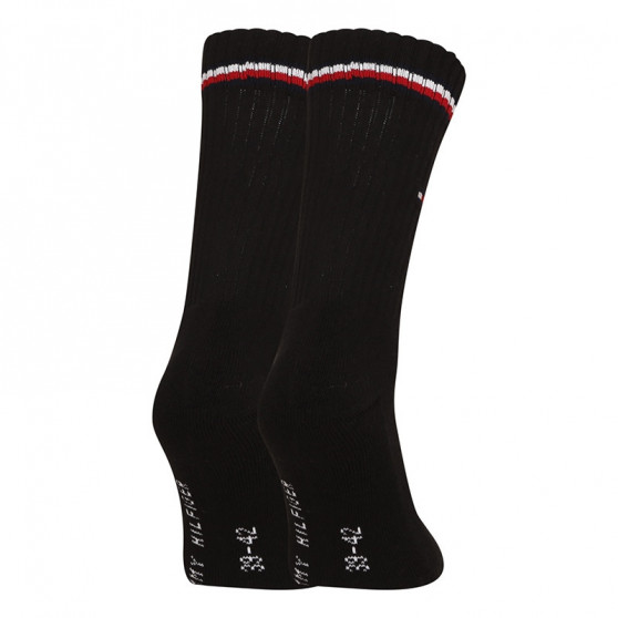 2PACK Herren Socken Tommy Hilfiger hoch schwarz (100001096 200)