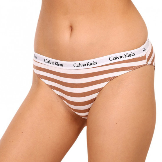 3PACK Damen Slips Calvin Klein Übergröße mehrfarbig (QD3801E-642)