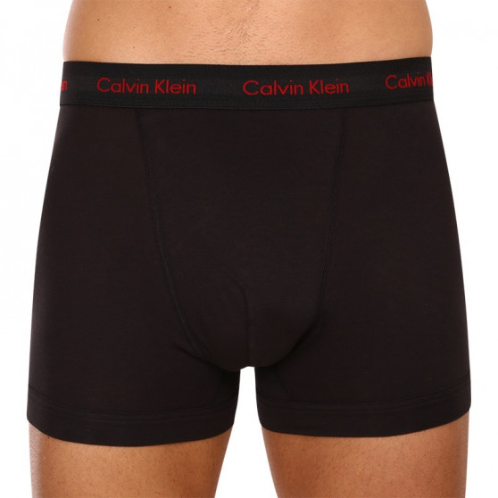 3PACK Herren Klassische Boxershorts Calvin Klein schwarz (NB3056A-6G6)