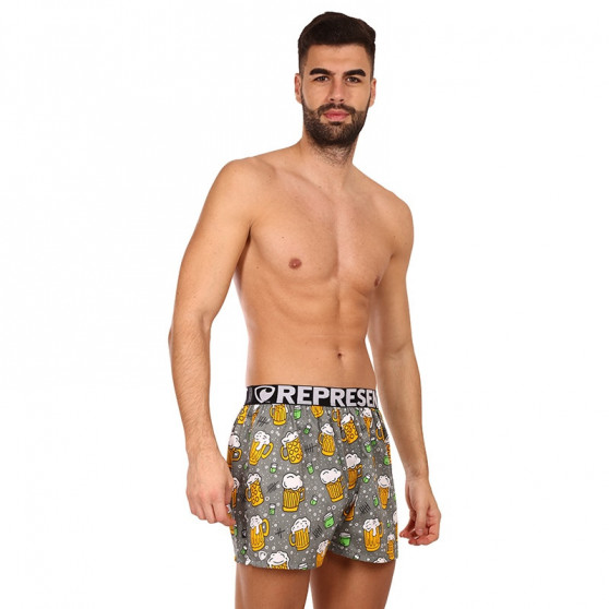 Shorts für Männer Represent exklusiv Mike october fest (R2M-BOX-0735)