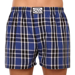 Herren Boxershorts Styx klassischer Gummizug Übergröße mehrfarbig (E940)