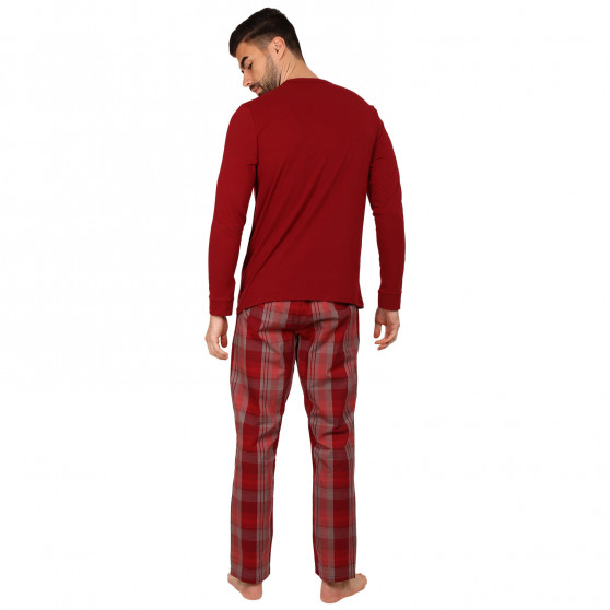 Herren Schlafanzug Calvin Klein rot (NM2184E-73V)