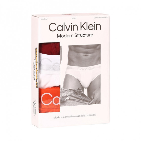 3PACK Herren Slips Calvin Klein mehrfarbig (NB2969A-6IN)