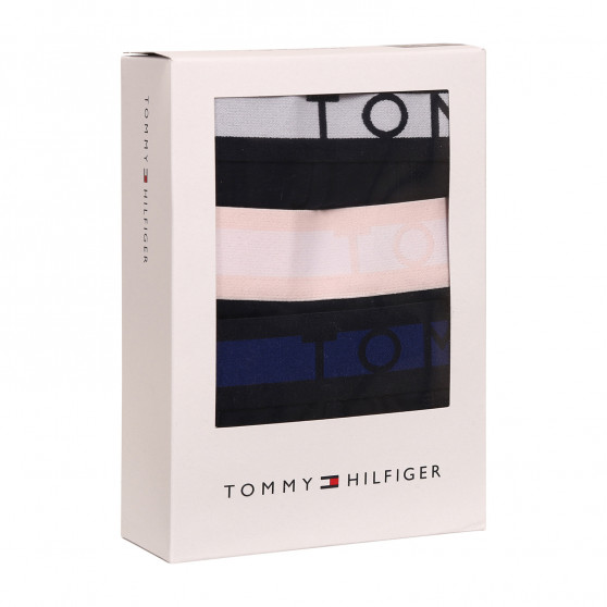 3PACK Herren Klassische Boxershorts Tommy Hilfiger dunkelblau (UM0UM01234 0TW)