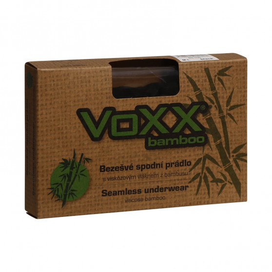 Herren Klassische Boxershorts VoXX nahtlos, aus Bambus, schwarz (BS030)