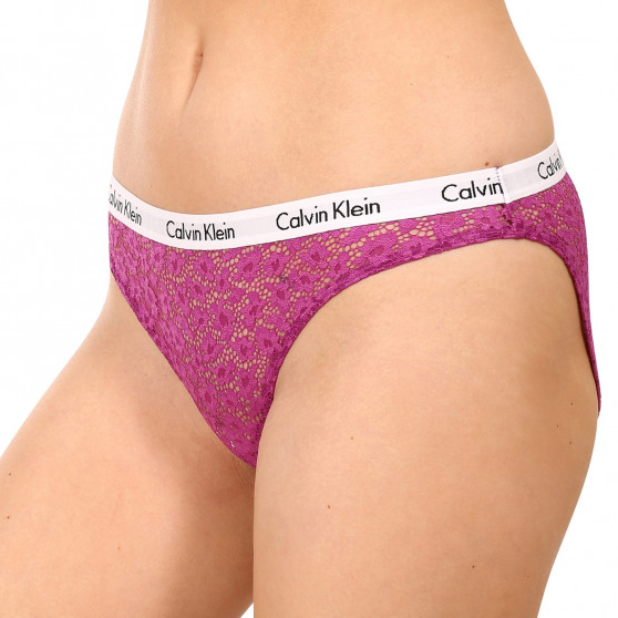 3PACK Damen Slips Calvin Klein mehrfarbig (QD3926E-6VY)