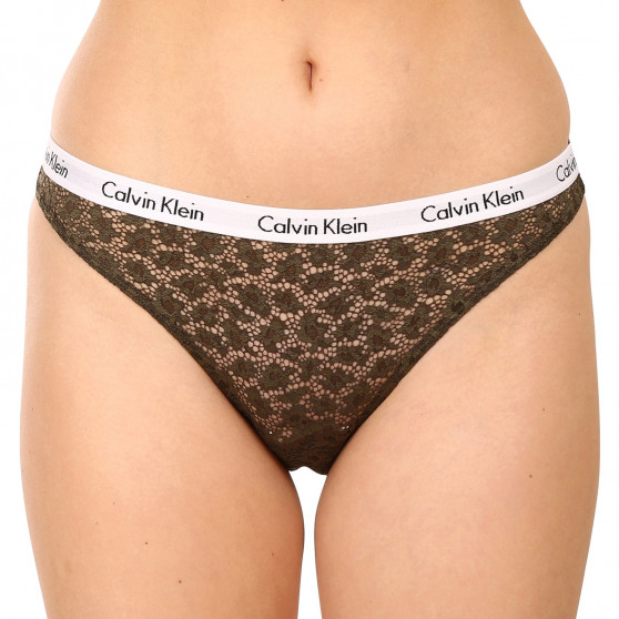 3PACK Brasil-Slips für Damen Calvin Klein mehrfarbig (QD3925E-6VY)
