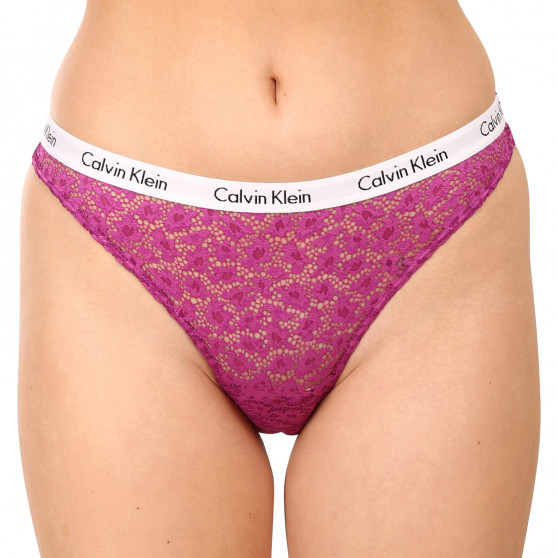 3PACK Brasil-Slips für Damen Calvin Klein mehrfarbig (QD3925E-6Q2)