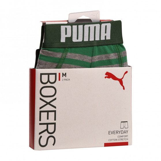 2PACK Herren Klassische Boxershorts Puma mehrfarbig (601015001 327)