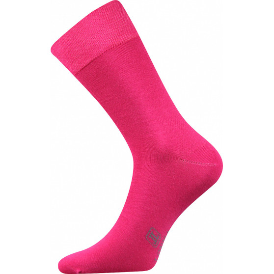 Socken Lonka hoch dunkelrosa (Decolor)