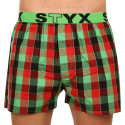 Herren Boxershorts Styx sportlicher Gummizug mehrfarbig (B938)