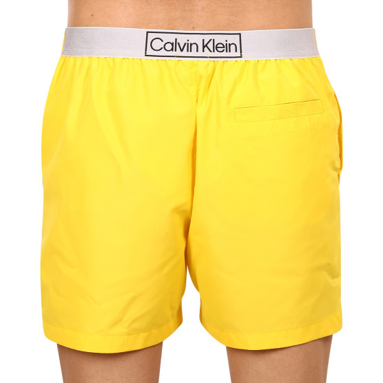 Herren Badehosen Calvin Klein gelb (KM0KM00787 ZGR)