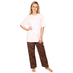 Damen Pyjama Calvin Klein mehrfarbig (QS6976E-C80)