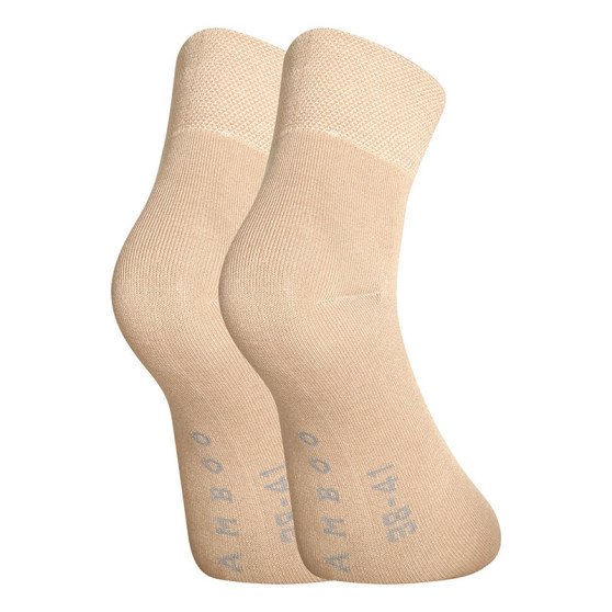 3PACK Socken Gino Bambus beige (82004)
