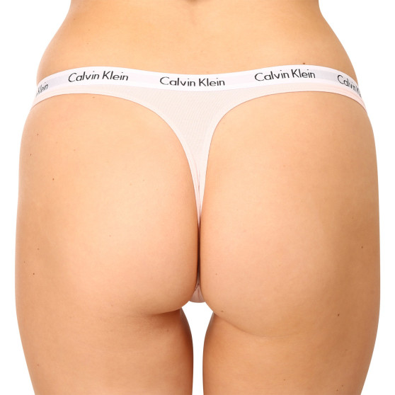 5PACK Damen Tangas Calvin Klein mehrfarbig (QD3585E-E6T)