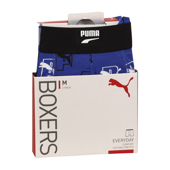 2PACK Herren Klassische Boxershorts Puma mehrfarbig (701221417 003)