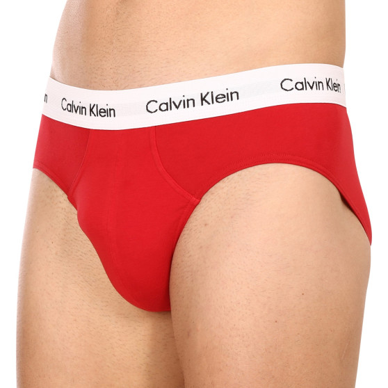 3PACK Herren Slips Calvin Klein mehrfarbig (U2661G-CAK)