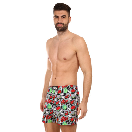 3PACK Herren Boxershorts Styx premium art klassischer Gummizug (3AP13199)