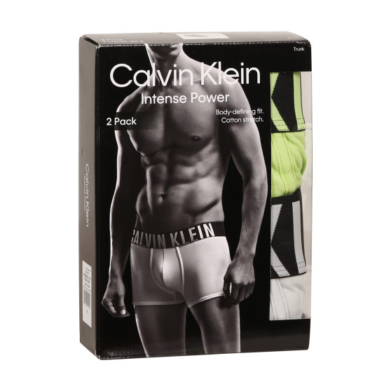 2PACK Herren Klassische Boxershorts Calvin Klein mehrfarbig (NB2602A-C2D)