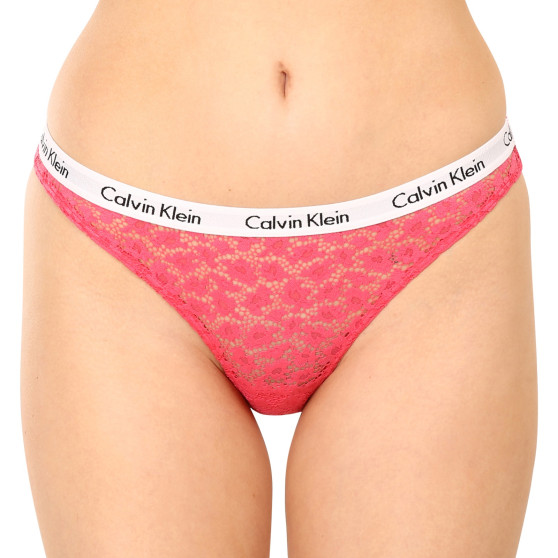 3PACK Damen Slips Calvin Klein mehrfarbig (QD3926E-BP3)