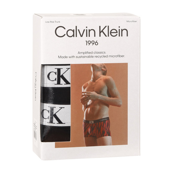 3PACK Herren Klassische Boxershorts Calvin Klein schwarz (NB3532A-UB1)