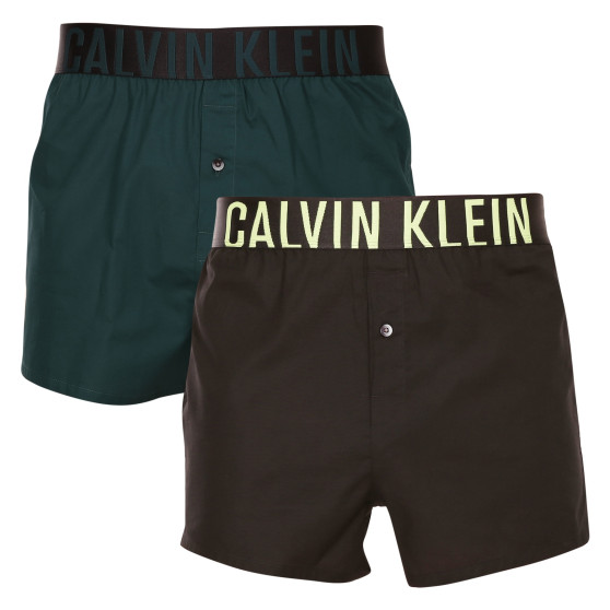 2PACK Herren Boxershorts Calvin Klein mehrfarbig (NB2637A-CAA)