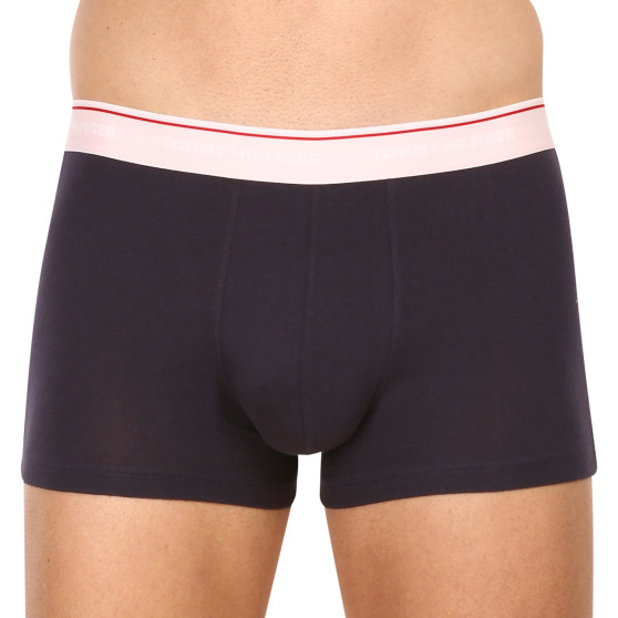 3PACK Herren Klassische Boxershorts Tommy Hilfiger dunkelblau (UM0UM01642 0XY)