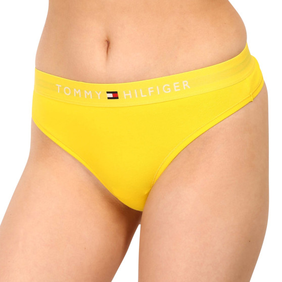 Damen Tangas Tommy Hilfiger gelb (UW0UW04146 ZGS)