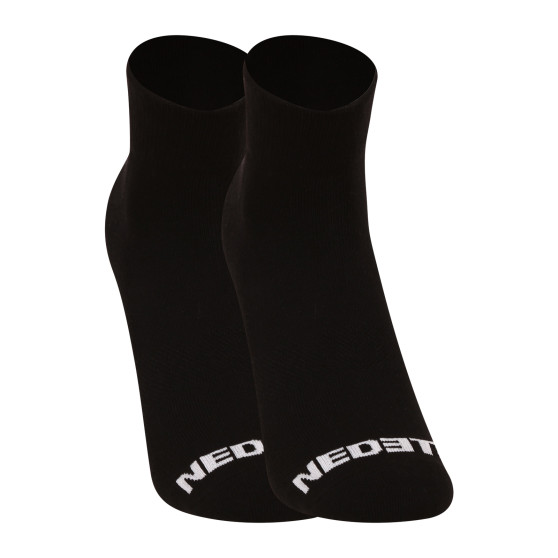 3PACK Sneaker Socken Nedeto schwarz (3NDTPK001-brand)