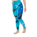 Fröhliche Damenleggings Dedoles sport Cat for Happiness (D-W-AW-LGS-C-C-1343)