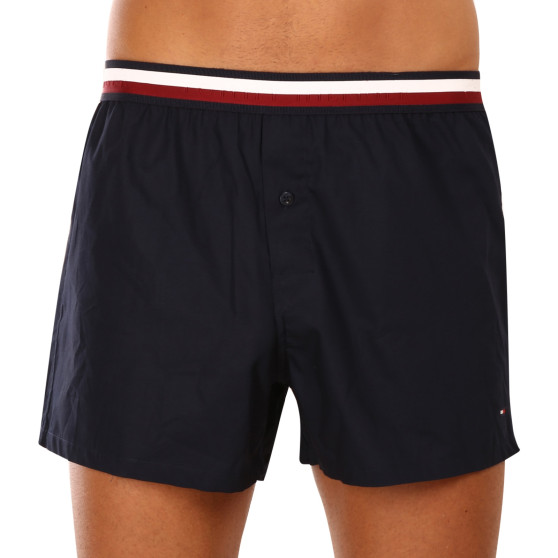 3PACK Herren Boxershorts Tommy Hilfiger dunkelblau (UM0UM03121 0XO)