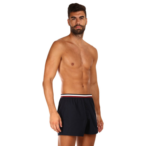 3PACK Herren Boxershorts Tommy Hilfiger dunkelblau (UM0UM03121 0XO)