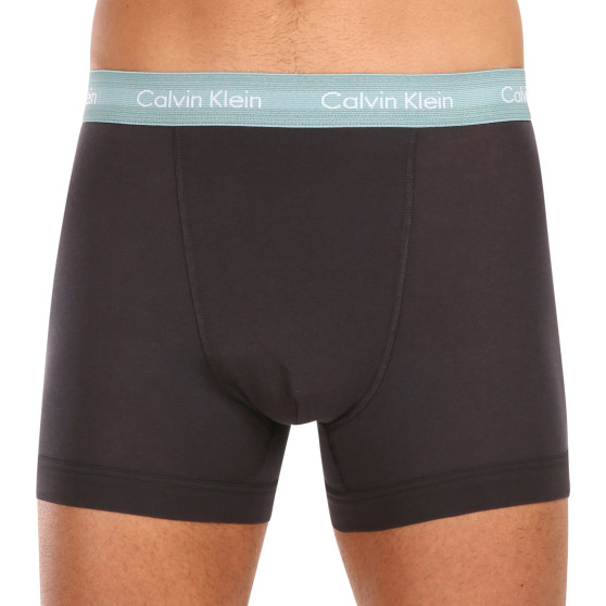 3PACK Herren Klassische Boxershorts Calvin Klein schwarz (U2662G-H53)