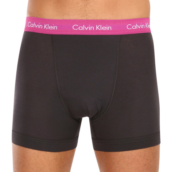 3PACK Herren Klassische Boxershorts Calvin Klein schwarz (U2662G-H53)