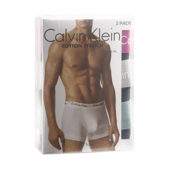 3PACK Herren Klassische Boxershorts Calvin Klein schwarz (U2662G-H53)