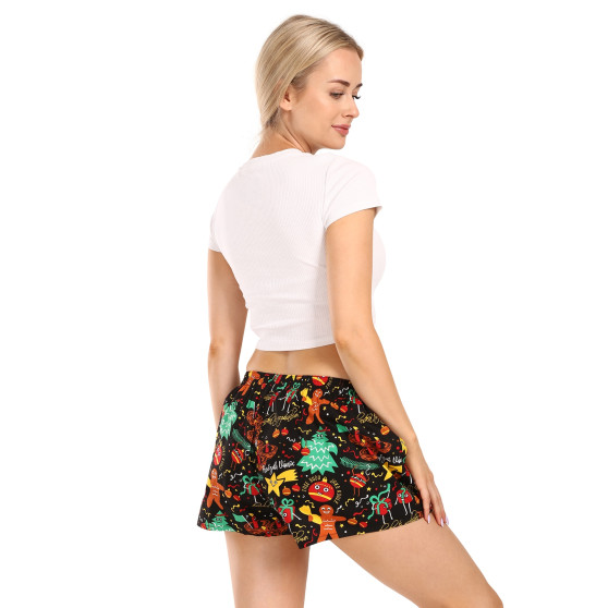 Damen Boxershorts Styx art klassischer Gummizug Weihnachtsornamente (K1754)