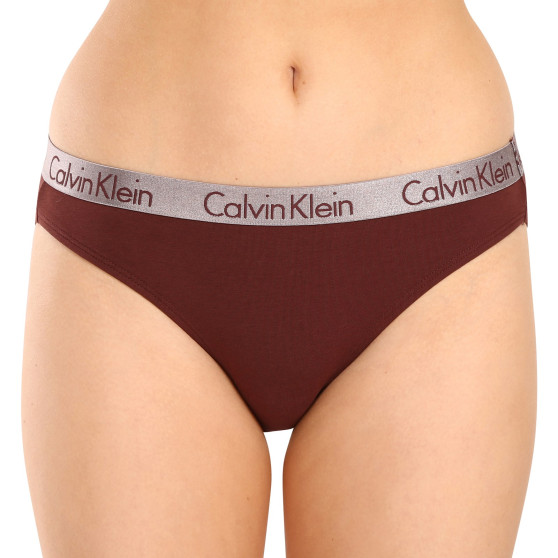 3PACK Damen Slips Calvin Klein mehrfarbig (QD3561E-IIL)