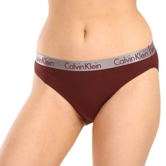 3PACK Damen Slips Calvin Klein mehrfarbig (QD3561E-IIL)