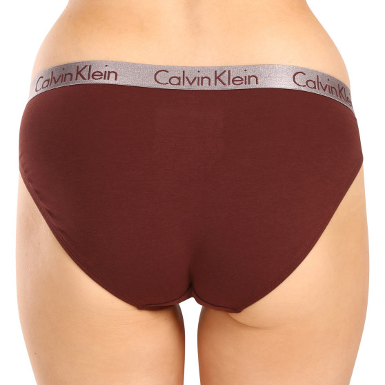 3PACK Damen Slips Calvin Klein mehrfarbig (QD3561E-IIL)